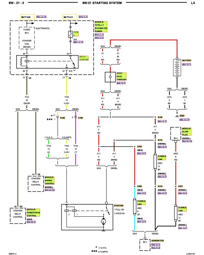 2008 Dodge Charger Ignition Wiring Diagram - Wiring Diagram